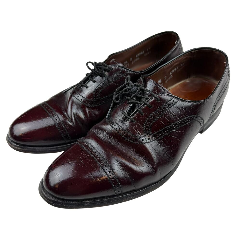 Allen Edmonds Winfield Oxford10.5D Burgundy Dress Shoes